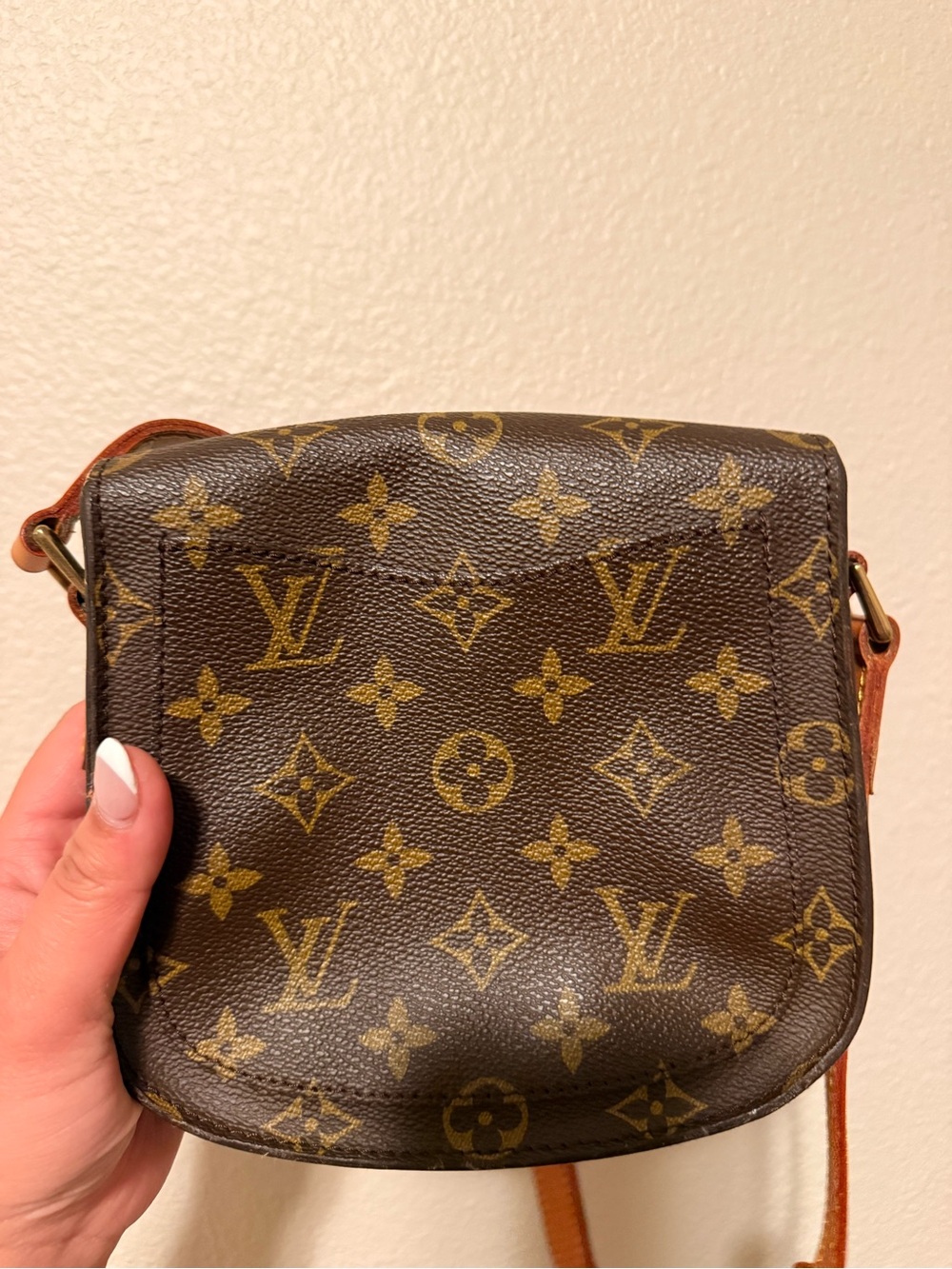 Vintage Louis Vuitton Monogram Louis Vuitton Saint Cloud Crossbody Bag PM 882VI - Picture 6 of 16